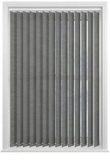Amalfi, Bastille Grey - Vertical Blind